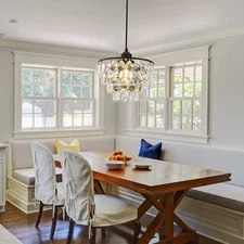 Modern Crystal Chandelier Light Fixtures Mini Crystal Chandelier Ceiling Ligh...