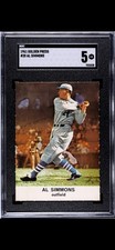 Top 10 Al Simmons Baseball Cards 15