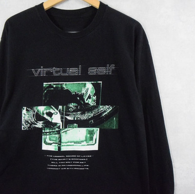 Porter Robinson virtual self Sweatshirt Black Full Size MC1387