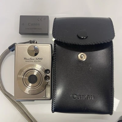 Canon PowerShot S200 Digital Cameras for Sale | Shop New & Used