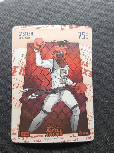 2026 Bo Jackson Battle Arena-Griffey:CASTLER -Stephon Castle-Red Headlines Foil