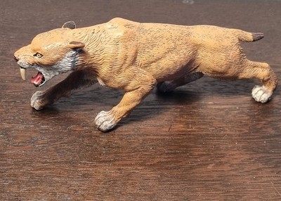 PAPO / Säbelzahntiger , Smilodon / ca. 15cm (E3r)