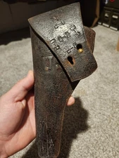 US COLT SAA 1873 REVOLVER ARTILLERY MODEL HOLSTER  INDIAN WARS SPAN AM