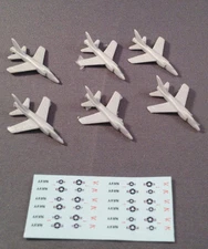 Starfighter Models 1/500 GRUMMAN F11F TIGER Planes for Revell Aircraft Carriers