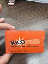 25 Rico Bb Clarinet Reeds Strength 4.0 RCA2530 D'Addario