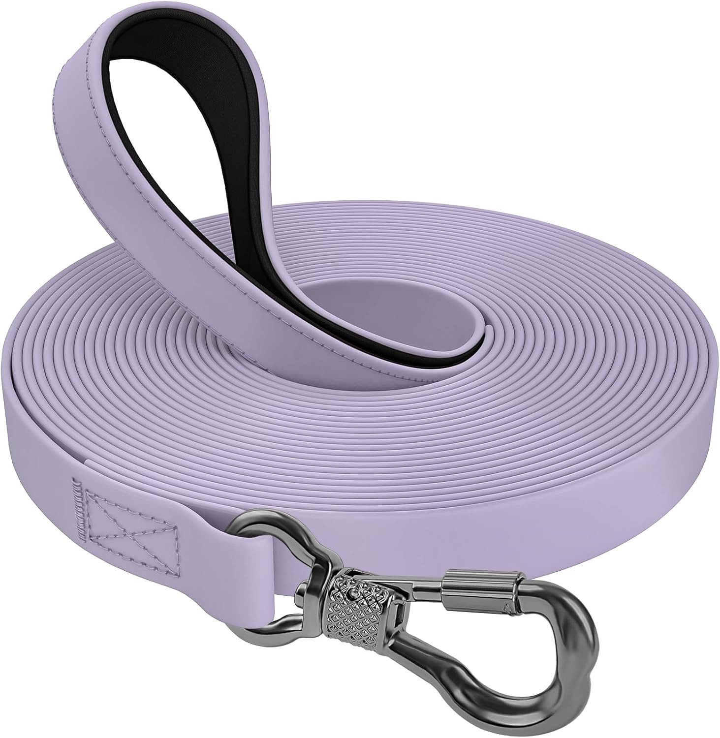 Laisse de dressage 12m pour rappel sécurisé et balades en forêt sans nœuds