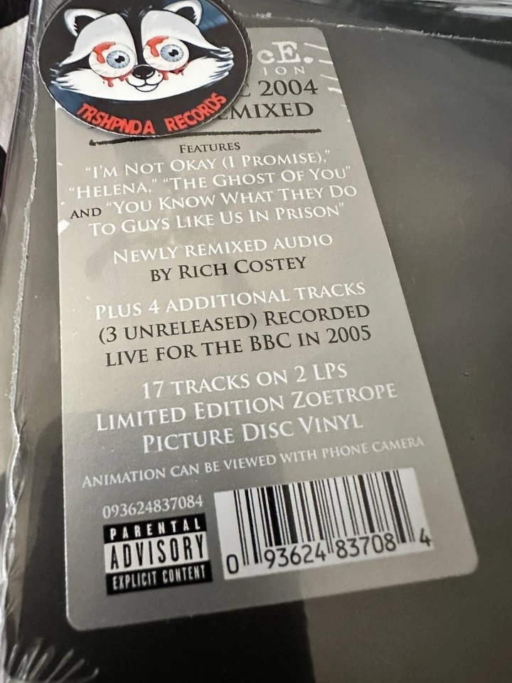 My Chemical Romance - Three Cheers For Sweet - Zoetrope Vinyl Record - Sealed Foto 3 de 4