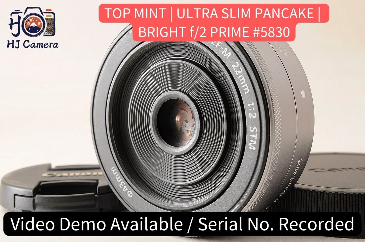 Canon STM Camera Lenses Canon EF-M 22mm Focal for sale | eBay