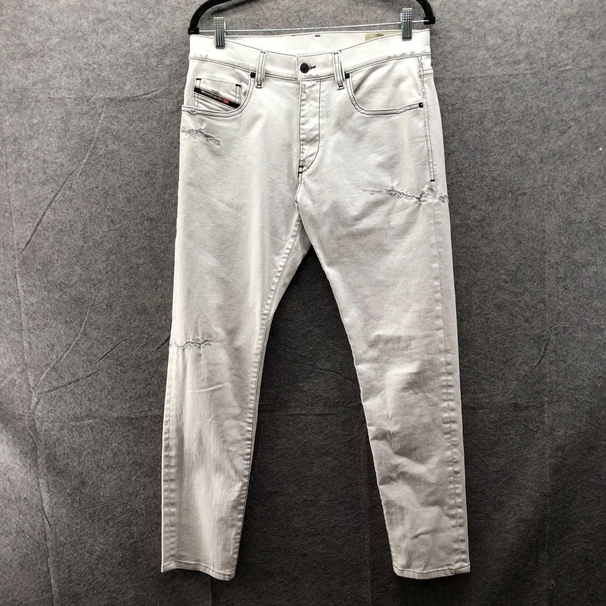 Diesel White Slim Jeans for Men for sale | eBay