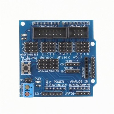 Sensor Shield V5 V5.0 Für Arduino Bluetooth Modul Servo UNO MEGA SP REF895