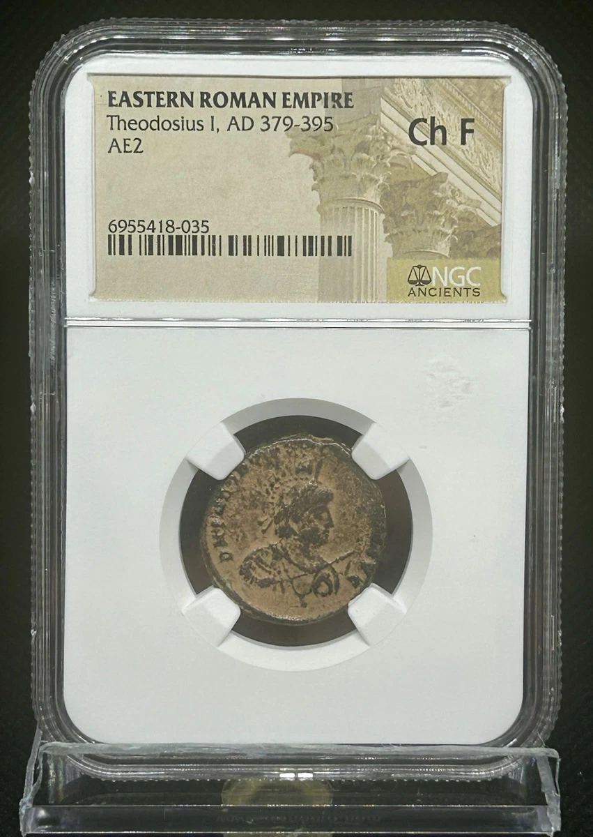 Nummus Theodosius I Roman Imperial Coins (27 BC-476 AD) for sale