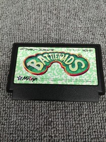 Famicom Software Battletoads Messiah FM209