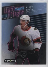 2023 Upper Deck Synergy Light Up The Night Rookies Blue 269/499 Ridly Greig z6b