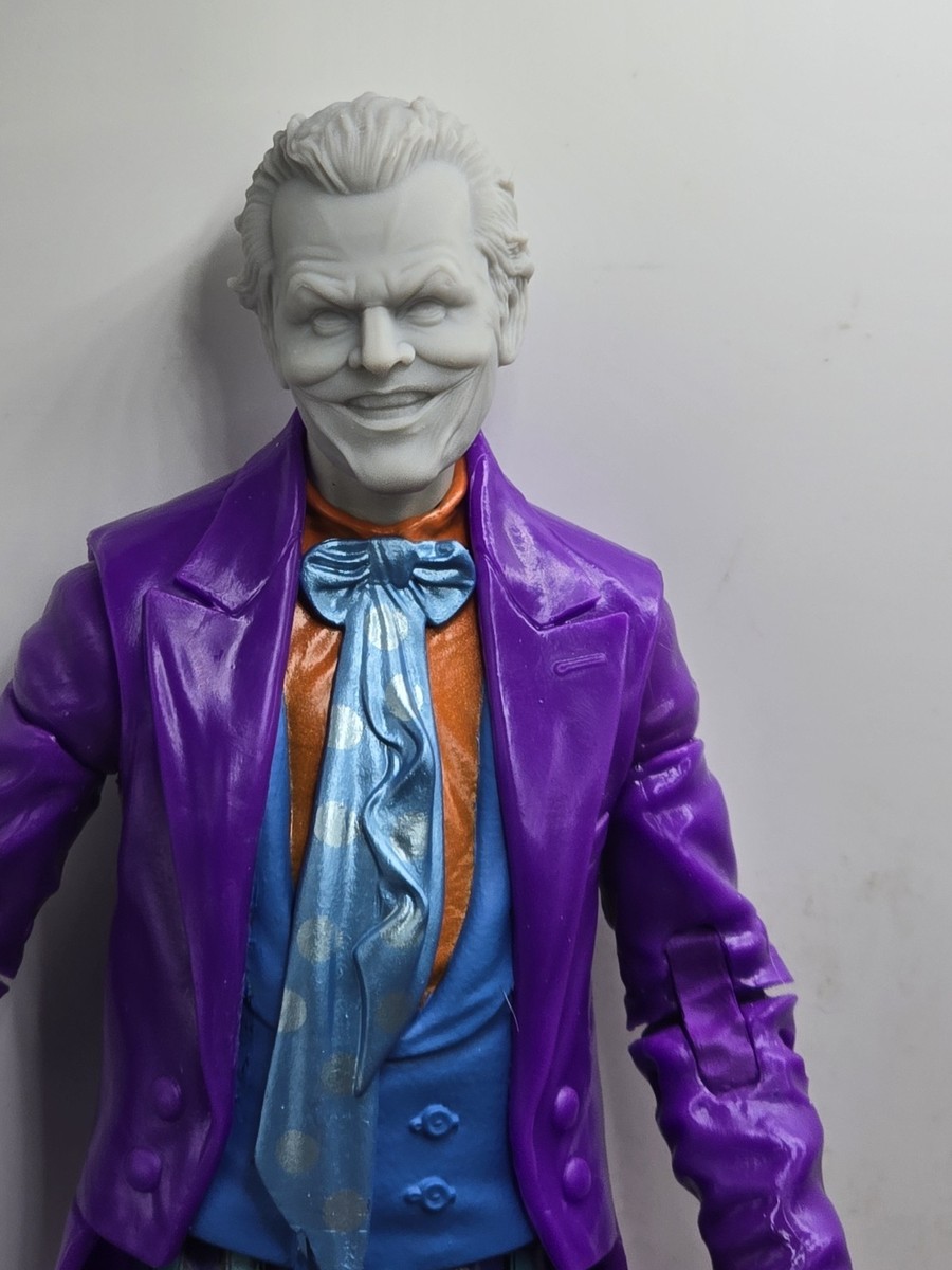 3d Printed BAT VIGILANTE NAPIER JOKE MAN SMILE HEAD 1:10 7