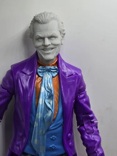 3d Printed BAT VIGILANTE NAPIER JOKE MAN SMILE HEAD 1:10 7" Select Dc MULTIVERSE