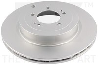 2X NK Bremsscheibe 313081 FüR Mitsubishi Lancer 8 EVO FQ330 CZ4A FQ360
