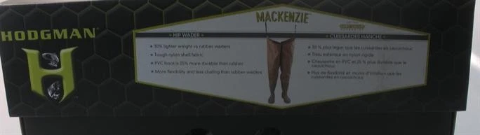 Hodgman 1337572 Mackhbc08 Mackenzie Nylon Pvc Cleated Hip Boot Size 8 - Image 3 of 4