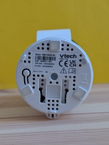 VTech RM5766HD V2 Smart Baby Camera & cable, for MyVTech Baby Plus app. SEE INFO - Picture 10 of 13