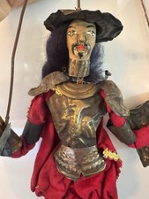 Vintage handmade Sicilian marionette puppet -...