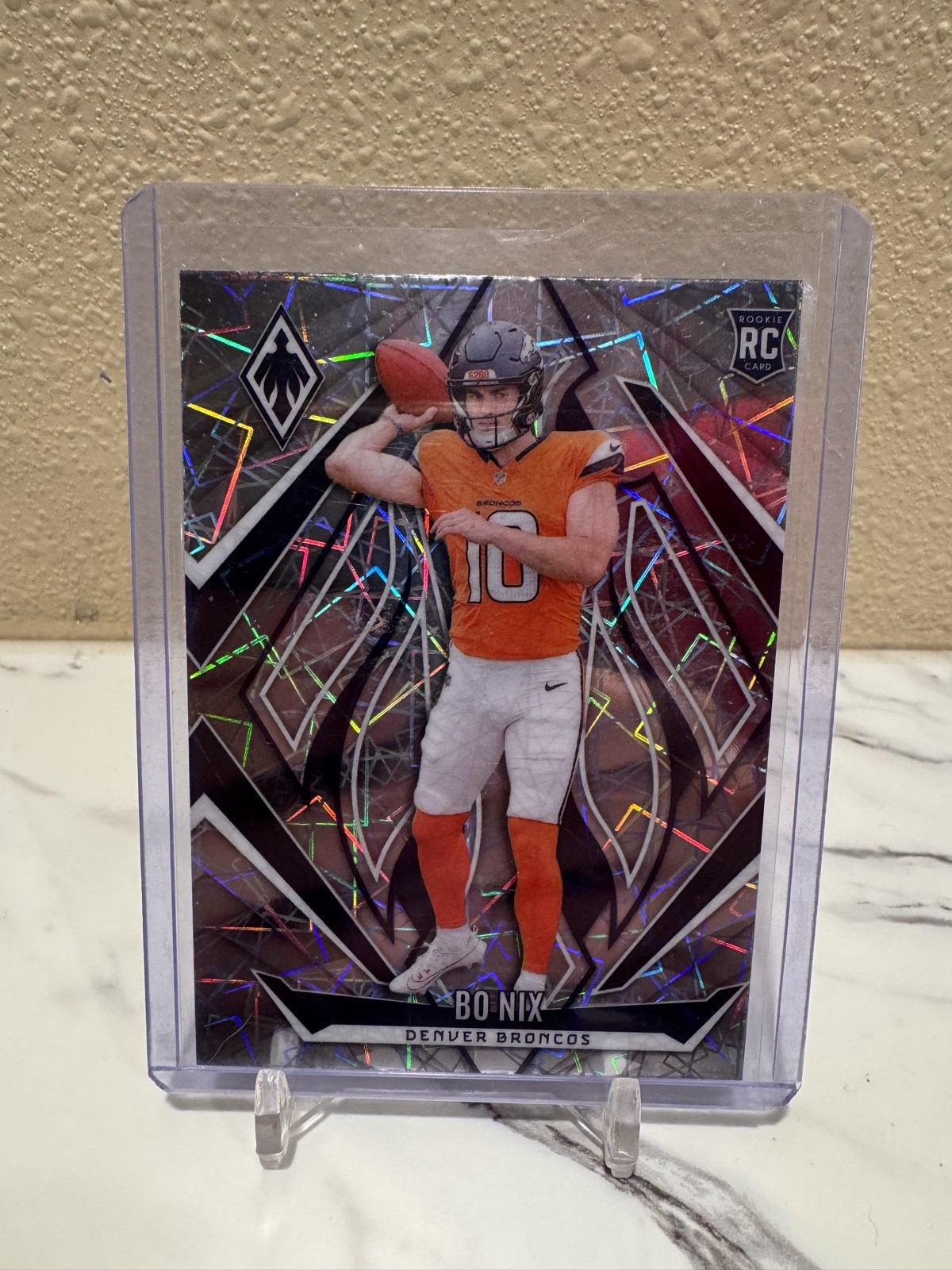 2024 Panini Phoenix - Rookies Bo Nix #159 Lazer (RC)