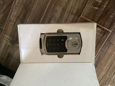 Kwikset SmartCode 270 Touchpad Electronic Lock Keyless Entry Satin Nickel