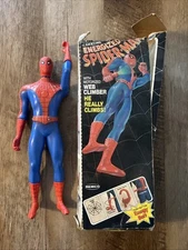 1978 Remco - The Amazing ENERGIZED Spider-Man - Original Box - Action Figure