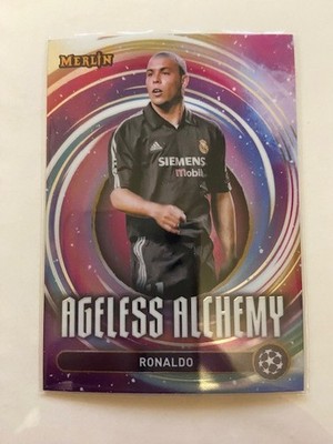 2024-25 Merlin-Ageless Alchemy Ronaldo #AA-19, READ ABOUT ALL THE CARDS YOU GET!