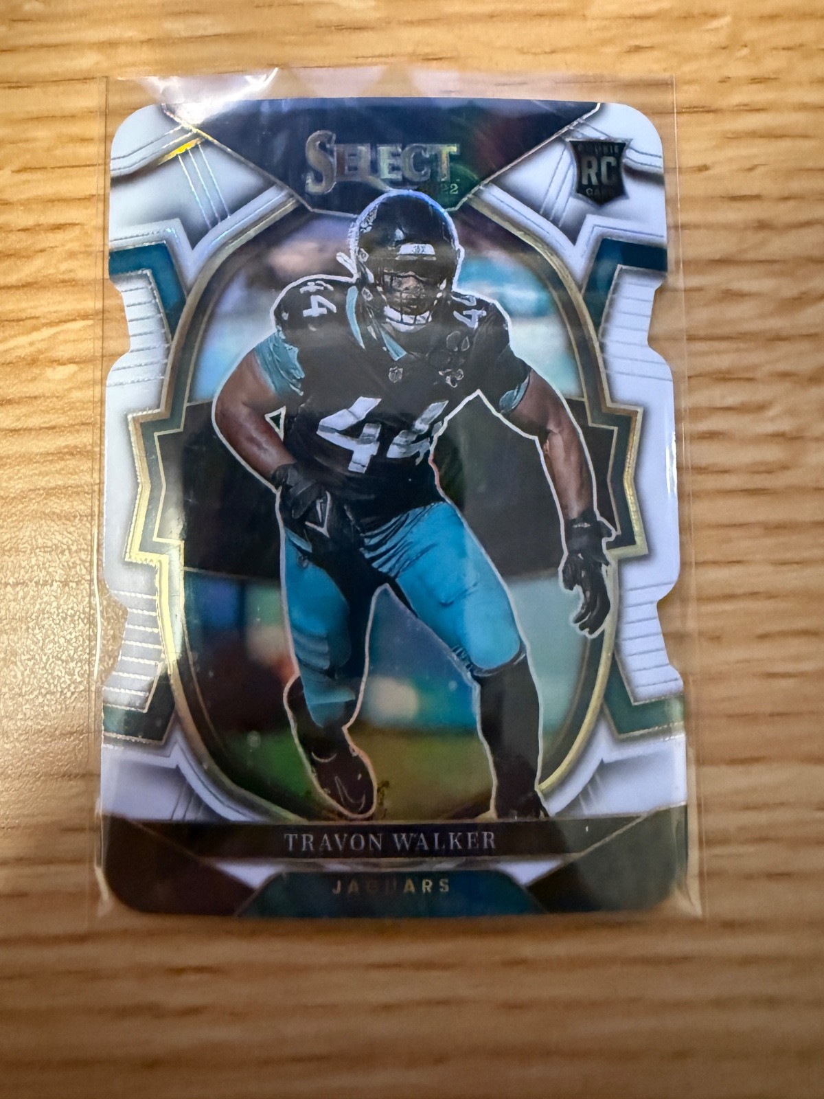 2022 Panini Select- Concourse Travon Walker #42 White Prizm /99 Die-Cut (RC) CC1