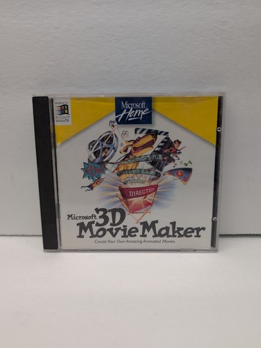 Microsoft 3D Movie Maker – PC – Windows 95 – World English Edition – Vintage