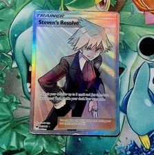 Steven's Resolve (Full Art) 165/168 Celestial Storm Holo pokemon