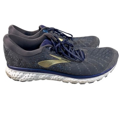 Brooks Glycerin 17 Mens Running Shoes Size 14 Ebony Grey Gold 1102961D048