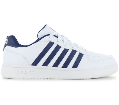 K-Swiss Court Cali - Herren Sneaker Freizeit Schuhe Weiß 04777-124-M Turnschuhe