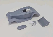 ABS-LIKE RESIN 3D PRINTED 1/25 1934 FORD SUPER GAS COMP PRO ROADSTER BODY