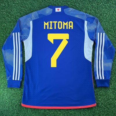 Brand New! Mitoma Japan 2022 Long Sleeve Player Issue Jersey Shirt
