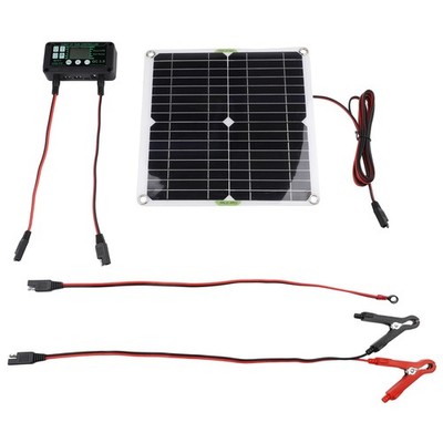 Smart für MPPT Solar Batterieladegerät 12V mit Laderegler für Auto und Boote