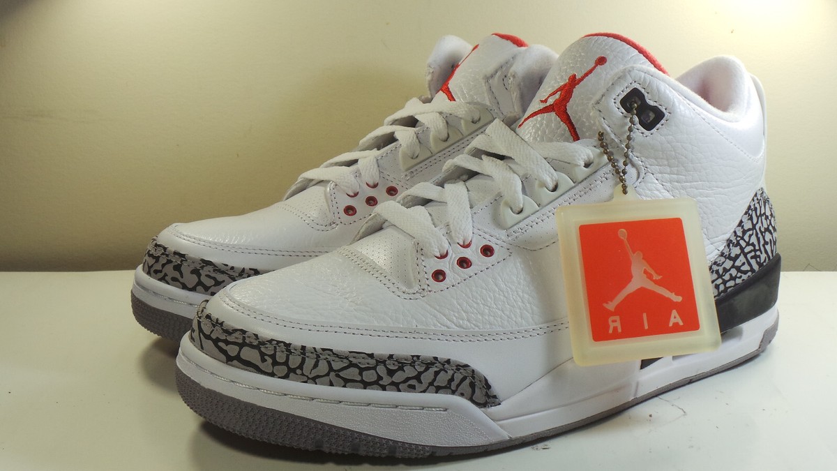 DS NIKE 2011 JORDAN III 3 136064 105 CEMENT 9.5 I IV V VI XI  display picture 1
