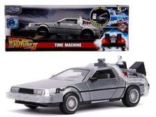 Modellino Back to The Future II DeLorean Time Machine Die cast 1:24 Jada Toys