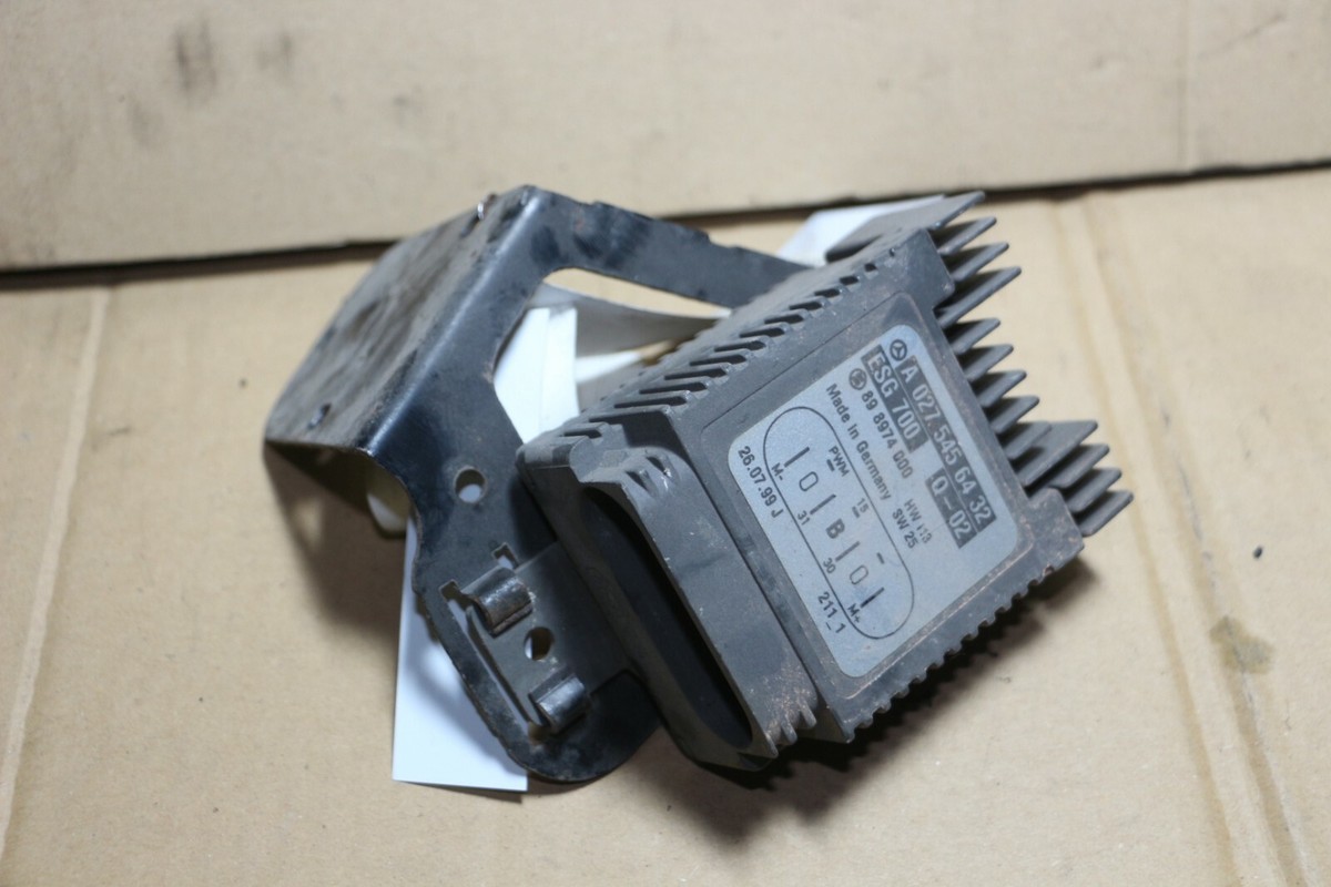 Original Mercedes S W220 Control unit ESG Radiator fan