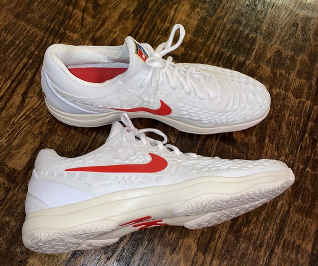 nike zoom cage 3 white