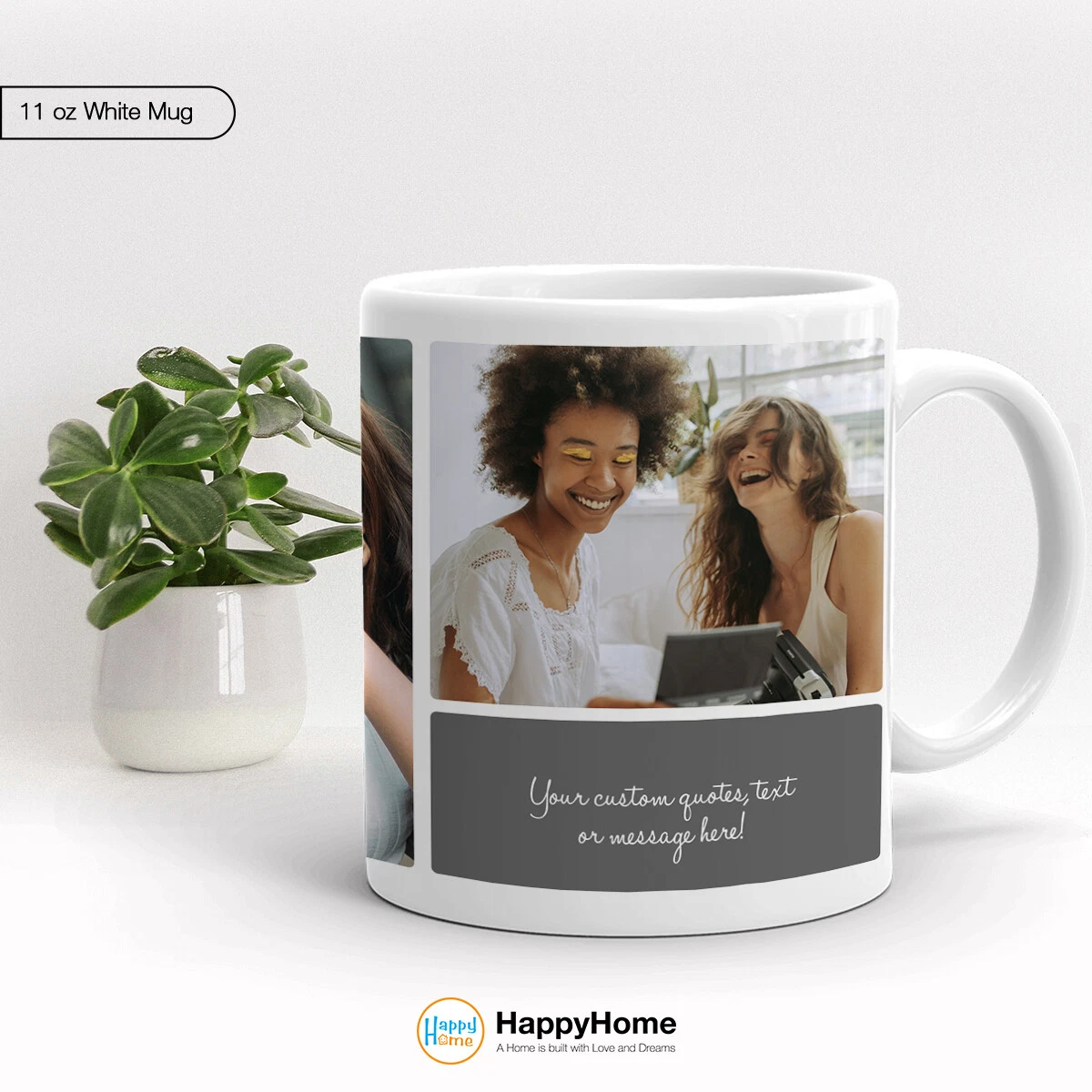 Personalized Mug Custom Coffee Mug Quote or Saying Company Logo