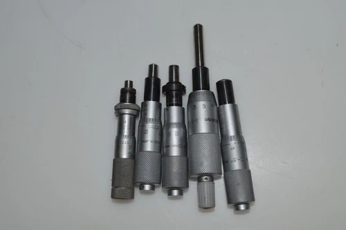 *JM*  MITUTOYO MICROMETER  LOT OF 5 (JTV41)