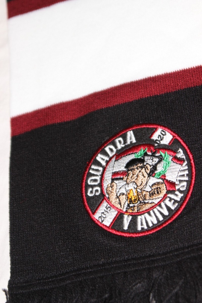 BUFANDA DE FUTBOL ULTRAS DEL ALBACETE BALOMPIE SQUADRA 1940 5 ANIVERSARIO SCARF