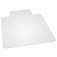 Office Chair Mat Hard Floor Protector 36" x 48"  Clear Vinyl Chairmat with Lip