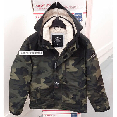 hollister jacket camo