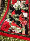 Quilt top: Handmade Christmas Quilt Top- Christmas Cardinals  47"x66" — photo 7