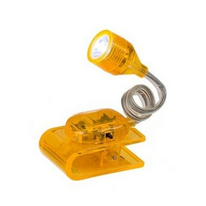 Mini LED Book Reading Light Clip On Night Lamp Mini Christmas Stocking