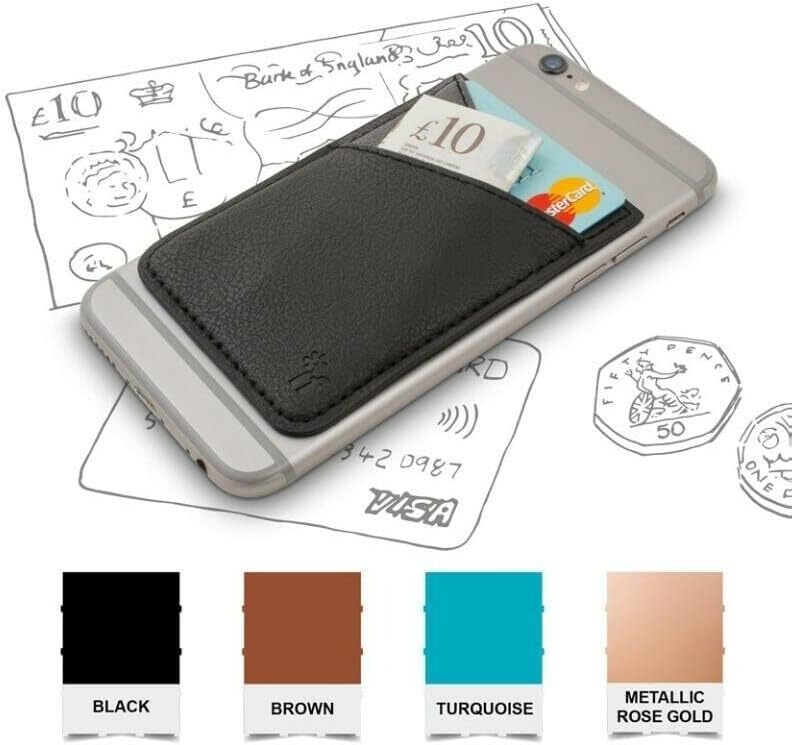 Thumbnail - If Bookaroo Phone Pocket, Accessory Credit Card Case, 10 Cm, Metallic