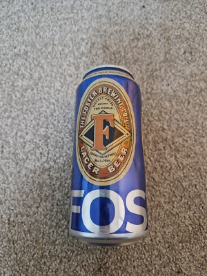 FOSTERS LAGER LTD AUSGABE 1888-2013 125 JAHRE LEERE DOSE BRAUERIANA PUB DEKOR