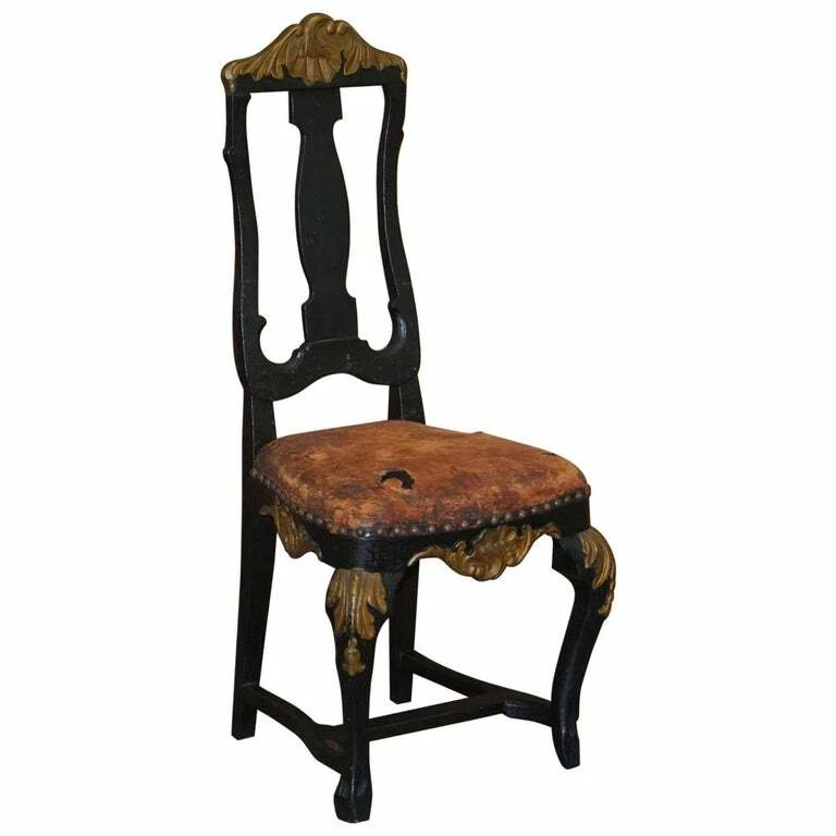 Old high online back chair