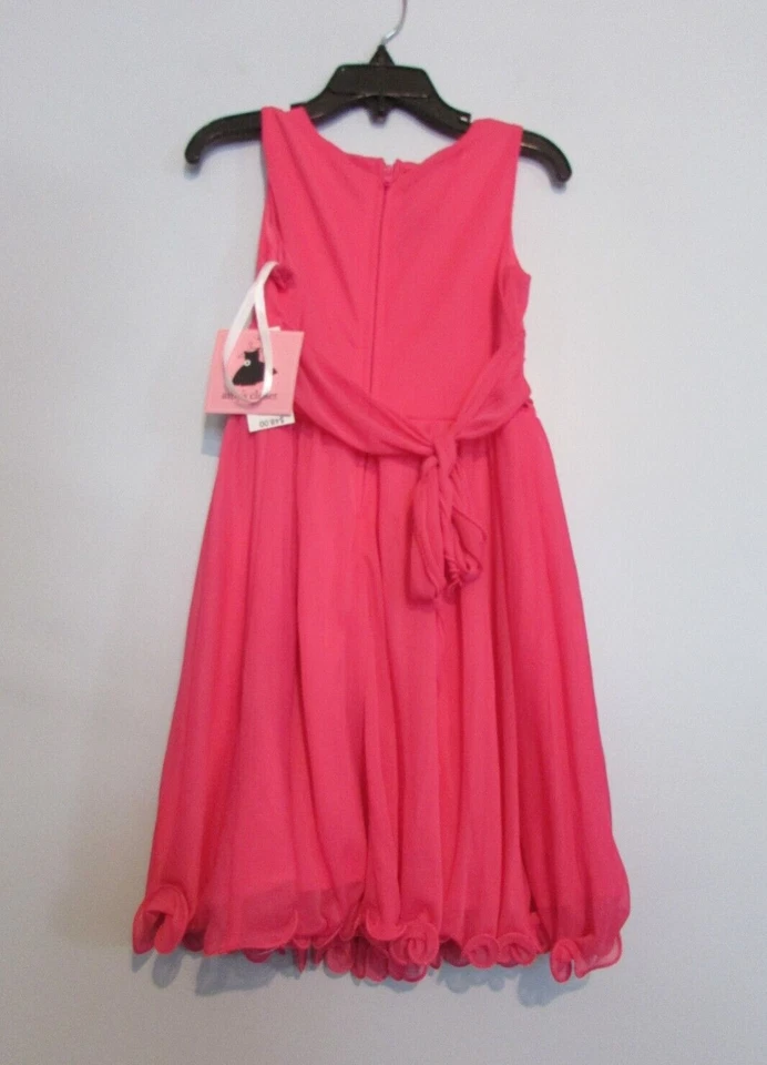 Nuevo Vestido Niñas Amy's Closet Rosa Pascua/Vacaciones Talla 6 ¡¡NUEVO CON ETIQUETAS!!! Foto 3 de 3